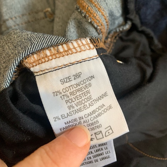 JCPenney Savvy L'Ingénieux Jeans size 26P - Picture 5 of 7